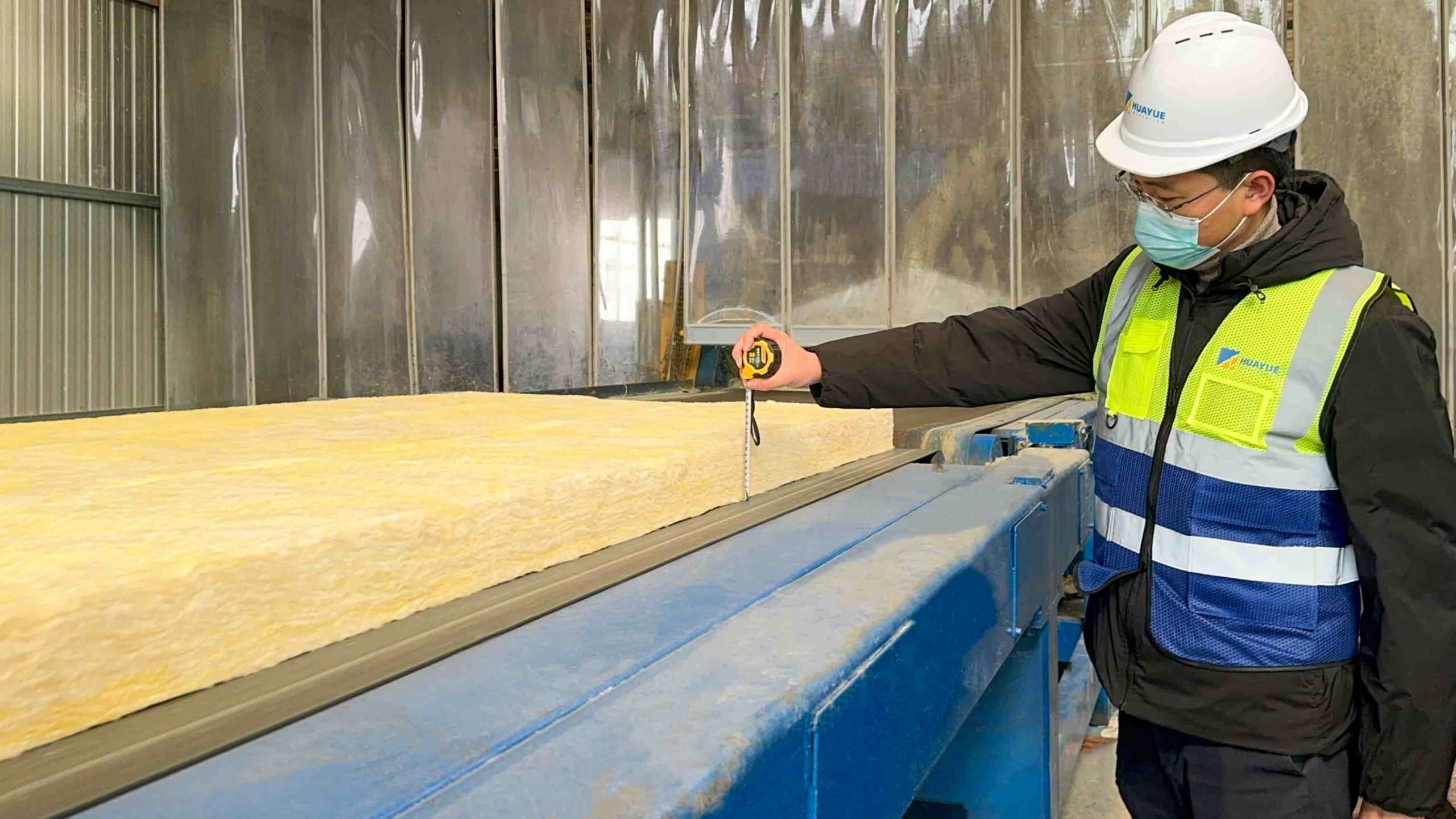 Custom glass wool product manufacturing